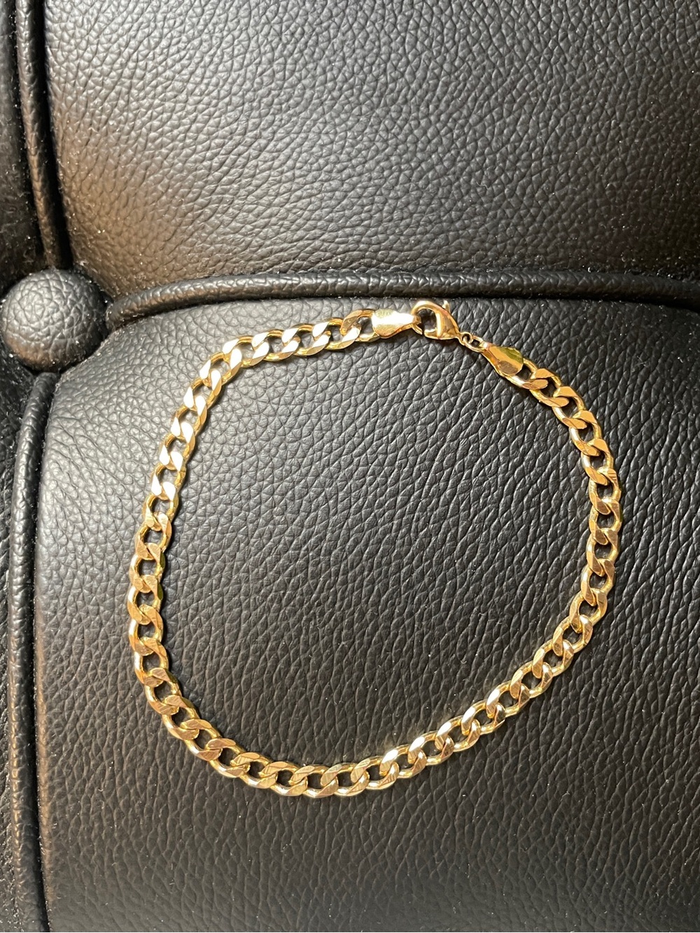 The M Jewelers Anklet Gold Vermeil